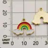 Accesorios para Joyería DIY, Colgantes Pequeños de Aleación Esmaltada, Colgantes de Flor Esmaltada, Colgantes para Marcapáginas, Colgantes para Collares y Pulseras