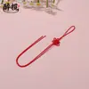 Pequeño Nudo de Hilo de Jade Nudo Chino Colgante con Borla Adorno Lanyard para Unidad USB Empaque Caja de Regalo Bolsa de Té DIY Venta Directa del Fabricante