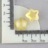 Pegamento de Crema Casero Funda para Teléfono Móvil DIY Tocados Estrella de Cinco Puntas Brillante Accesorios de Resina Accesorios para el Cabello Pasador Pasador Material