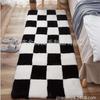 Botella Dorada Alfombra de Casa Imitación Piel de Conejo Manta Doble Mesa de Centro de Sala de Estar Alfombrilla de Piso Completa Fabricante Suministro de Fábrica Fuente Espesada