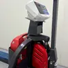 Carretilla elevadora eléctrica elevable con pesaje e impresión de alta precisión, camión pequeño, logística, almacenamiento, báscula para carretilla de palets