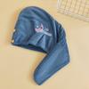 Fabricantes al por mayor de turbante grueso de doble capa de secado rápido, toalla de polar coral para damas, gorro de ducha, gorro absorbente para cabello seco.