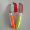 Tienda departamental al por mayor tienda de dos yuanes cuchillo para fruta cuchillo de cadena de corazón para el hogar cuchillo curvo pelador de frutas de acero inoxidable en stock al por mayor
