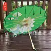 Nuevo estilo chino borla paraguas de papel de aceite qipao traje antiguo estilo antiguo Hanfu accesorios actuación pasarela danza paraguas azul fresco paraguas