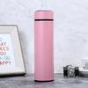 Caneca Térmica de Borracha Pintada Moda Aço Inoxidável Copo para Escritório Business Portátil para Carro Copo Reto Gravação a Laser de Logotipo