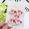 Gaopin Pin para el Cabello de Flor de Cerezo Dulce Japonés y Coreano Pin Popular de Internet Lindo Pin para el Cabello de Dopamina Accesorios de Principios de Primavera Pin para el Flequillo para Mujeres