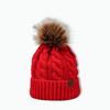 Chapéu quente estilo coreano feminino proteção auricular à prova de frio todos os jogos couro padrão bola de pelo chapéu de malha masculino japonês outono e inverno nova moda chapéu