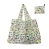 Bolsa de Compras Plegable Ecológica de Tela Oxford 210D Grande Portátil Tote Bolsa de Almacenamiento Gran Capacidad Bolsa de Compras para Supermercado