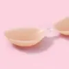Almofadas de sutiã de silicone para mulheres, adequadas para vestidos de noiva, para seios pequenos, com acolchoamento adicional para fotos de casamento, finas, respiráveis, sem alças, protetores de mamilo invisíveis