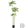 Planta Verde Artificial Grande Nórdica Árvore da Fortuna Decoração de Chão para Entrada de Casa Interior Paisagismo Planta Falsa em Vaso Personalização