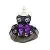 Mascota perro ropa fiesta de Halloween cráneo vestido colorido Directo de Fábrica