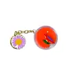 Llavero Colgante Redondo de Dinosaurio con Aceite Acrílico Colgante para Bolso con Logo Personalizable Llavero con Aceite Líquido