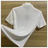 Polo de solapa simple y elegante de alta gama marca de moda para hombre ins verano líder camiseta top de manga corta para hombre ropa