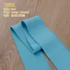 Cuello de Borde Elástico Acanalado Tejido de Punto Empalmado de una Sola Capa con Puños Extensos de Polo con Hilo Cuello Plano de Máquina