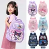 Mochilas Escolares para Estudiantes de Primer y Segundo Grado, Mochilas Ligeras de Dibujos Animados Geniales de Kuromi para Niños y Niñas, Mochilas Infantiles