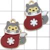Mezcla 30 Aleaciones de Metal para Goteo de Aceite Navideño para Pulseras y Collares DIY, Accesorios de Joyería de Papá Noel, Muñeco de Nieve, Cascabeles, Alce