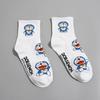 Calcetines Medios Dibujos Animados Doraemon Crayon Shin Nuevo Harajuku Doraemon Rana ins Populares de Internet Calcetines de Moda