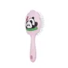 Peine Lindo de Dibujos Animados para Niña Peine de Masaje Portátil Peine Mini con Almohadilla de Aire Peine con Bolsa de Aire de Panda Peine Pequeño para Niñas