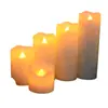 Nueva Vela Digital LED de Cinco Ondas Luz Falsa Vela de Boda Romántica Cumpleaños Propuesta Confesión para Buda Decoración Luz Guía