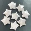 Venta Caliente Transfronteriza de Amazon Cristal Natural Aventurina Verde Superficie Doblemente Curva 30*30 Pentagrama Piedra Suelta Adorno Accesorios DIY