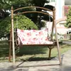 Columpio Doble para Patio Silla Mecedora de Hierro Forjado para el Hogar Silla de Ocio para Balcón Silla Mecedora Europea Columpio Infantil para Interiores