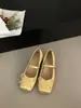 Primer Encuentro Zapatos de Mujer Estilo Ballet con Lazo Aumentadores de Altura Estacionales 2026 Nuevos Zapatos Mary Jane Espectaculares para Combinar con Faldas