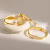 Pulsera de Acero Inoxidable Estilo Chino Ins con Diseño Único de Flor, Sensación de Lujo Ligero y Alta Gama, Pulsera de Acero de Titanio, Brazalete Abierto para Mujer