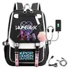 Mochila Estampada de Chicas Cazadoras Transfronterizas Mochila para Estudiantes de Primaria Femenina Grados 1-6 Mochila de Gran Capacidad para Viajes al Aire Libre