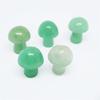 Pedra Natural Transfronteiriça 2cm Ornamentos de Cogumelo Mini Cogumelo Pequeno Ágata Artesanato Micro Paisagem Decorações de Cristal
