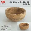 Cuenco de Cerámica Negra con Patrón de Cerdo, Recipiente con Forma de Cuerno de Buey, Recipiente para Vino de Cerámica de Cáscara de Huevo, Taza Pequeña de Pie Alto, Trípode de Cerámica, Cerámica Decorativa, Artículos de Cerámica Antigua, Cerámica de Colores, Cerámica Antigua