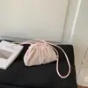 Bolsa de ombro única estilo ins estilo colegial para meninas mochila fofa nicho bolsa tiracolo fresca simples