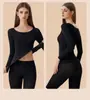 Ropa para Otoño e Invierno que Mejora la Belleza y es Amigable con la Piel, Conjunto de Ropa Interior Térmica Ultra Fina, Cómoda, Sin Costuras y Amigable con la Piel para Mujeres con Mangas Largas
