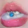Uña de lengua de gota de aceite Aobao imitación uña de lengua de personalidad de nicho anillo de lengua de acero inoxidable decoración de lengua de acero de titanio nueva joyería de piercing de cuerpo humano