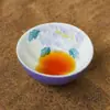 Taza de té blanca como la roca, hecha en fábrica, pintada a mano con patrones florales morados, taza de té especial para la fortuna y la prosperidad, taza de maestro, juego de té Kung Fu, taza de degustación