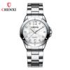 Reloj de moda CHENXI para mujer, reloj de pulsera de acero con incrustaciones de diamantes, reloj de cuarzo de acero inoxidable resistente al agua, venta al por mayor