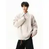 Cardigan de Tricô Trançado Estilo Old Money Retrô com Golas para Homens e Mulheres Outono Inverno Corte Limpo Vibe Despojada Peça Externa Versátil para Casal