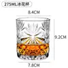 Vaso para Beber Whiskey Puro, Vaso Clásico para Licores para el Hogar, Vaso de Bar, Vidrio de Cristal, Copa de Cristal