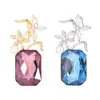 Broche de Cristal Estilo Europeo y Americano, Broche de Flor Incrustada de Diamantes Perla de Agua Dulce, Accesorio para Vestido de Banquete de Lujo Ligero