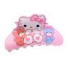 Pinza para el pelo acrílica de Sanrio con forma de perro Yugui, Merlot, Kulomi, para niña, con forma de tiburón