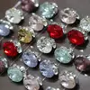 Rhinestones con Forma de Huevo de Paloma K9 Sin Base, Bolas de Diamante Grandes Ovaladas Hechas a Mano, Accesorios para Uñas DIY al por Mayor