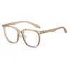 Gafas de marco negro hechas a medida para mujeres con miopía, disponibles con lentes graduados, montura que hace que el rostro parezca más pequeño, luz azul, gafas sin graduación para hombres