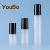 Transfronterizo en stock 3 ml5m10ml botella de rodillo de vidrio de arena blanca botella de aceite esencial botella de perfume botella de bola rodante botella de viaje separada