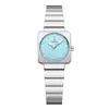 Reloj de Lujo para Mujer Color Azul Hielo Cuadrado de Cuarzo Resistente al Agua Reloj Transfronterizo para Mujer RD212526L