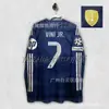 2526 Temporada Camisa do Liverpool Barcelona Real Madrid Manchester United Yamal C. Ronaldo Wiles Manga Longa Jogador Uniforme de Futebol