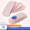 Palmilha Elevadora Feminina Almofada Elevadora Invisível Vermelha da Internet Palmilha Elevadora Invisível de Silicone Palmilha Feminina Antiderrapante Meia Palmilha