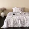 Edición de mostrador 20% Seda Hilo 60 Tencel de Lenzing Juego de Cama de Verano de Cuatro Piezas Lyocell Seda Helada Refrescante Colcha de Verano