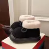 Botas de Nieve Gruesas y Holgadas Estilo Coreano para Mujer, Aumentadoras de Altura para Personas Bajitas, Ambiente Invernal, Nuevas 2026, Pantuflas de Algodón Versátiles
