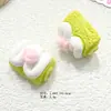 Novos Acessórios de Resina Bolo de Creme DIY Cola de Creme Materiais para Capa de Celular Grampos de Cabelo Feitos à Mão Corda de Cabelo Enfeites de Cabelo