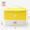 Bolsa de medicamentos portátil para viajes al aire libre, botiquín de primeros auxilios médico portátil, bolsa para llevar medicamentos, kit médico para el hogar de gran capacidad