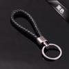 Chaveiro de couro trançado multicolorido casal chaveiro criativo chaveiro chave de carro para aluguel de apartamento chaveiro para homens e mulheres